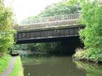 Canal Bridge 87 crossing over The Grand Union Canal in England.