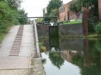 Camp Hill Lock Flight - Lock 56, Grand Union Canal, England.