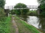 Kixley Foot bridge 72a, Grand Union Canal, England.