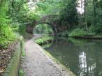 Woodcock Lane Bridge 86 going over The Grand Union Canal, England.