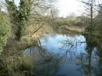 The River Colne seen from the Slough Arm