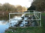 Overflow/sluice on the Slough Canal Arm
