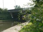 Canal Bridge 43 on the Grand Union Canal, England.