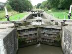 Cape Lock 24 lockgates, The Grand Union Canal in England