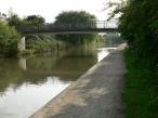Canal FootBridge 42 crosses over The Grand Union Canal.