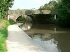Nice Pipebridge on the Grand Union Canal, England.