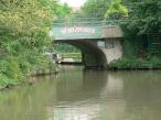 Entrance to the Saltisford Canal Arm, England