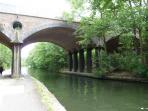 Blow Up Bridge 9, Regent's Canal, London.