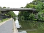 Canal Bridge 11, Regents Canal, London, England.