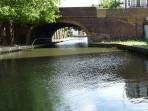 Camden Road Bridge 27, Regents Canal, London, England.
