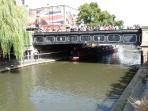 Chalk Farm Road bridge 21, Regents Canal, London, England.