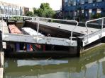 Hawley Lock 2, Regents Canal, London, England.