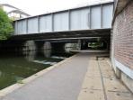 Railway Bridges 6 5 and 4, Regents Canal, London, England.