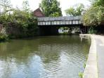Railway Bridge 18, Regents Canal, London, England.