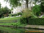 One of the beautiful Regency Houses alongside the Regent's Canal