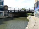 St Pancras Way Bridge 29, Regents Canal, London, England.